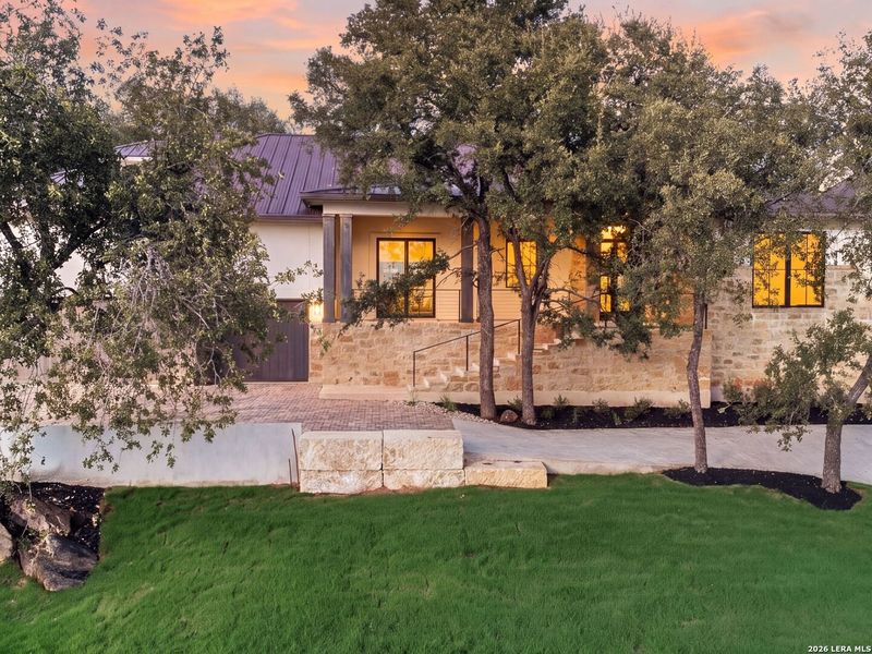 Exterior details and patio area of a home in , Horseshoe Bay (Image 30).