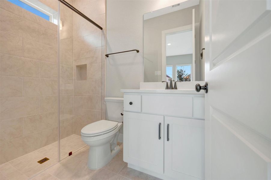 Furnished interior view inside a new home in Jordan Ranch - Premier Collection, Fulshear (Image 6).
