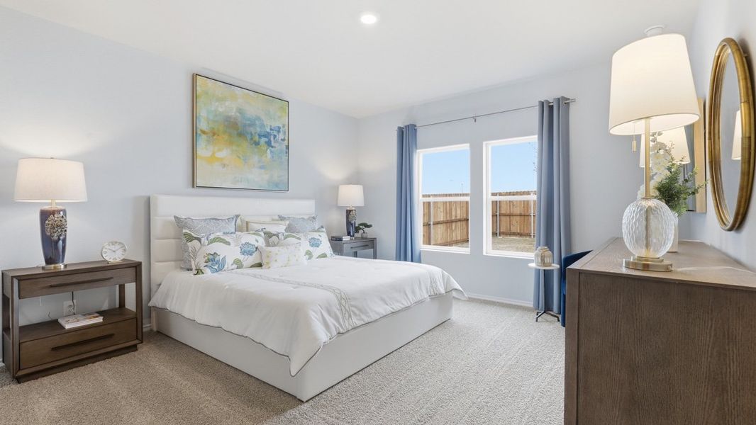 Furnished interior view inside a new home in Longhorn Estates, Fort Worth (Image 35).