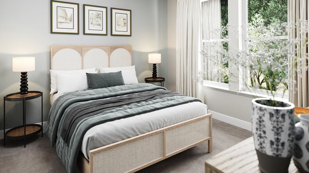 Representative furnished interior of a home built from the Carlsbad by Taylor Morrison in Timber Ridge, Plant City (Image 6).