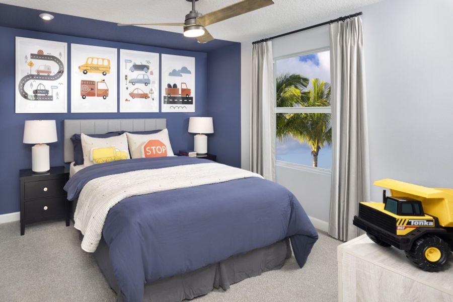 Representative furnished interior of a home built from the Shenandoah by Mattamy Homes in Tradition, Port St. Lucie (Image 13).