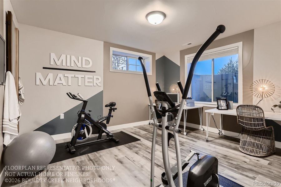 Furnished interior view inside a new home in , Broomfield (Image 34).