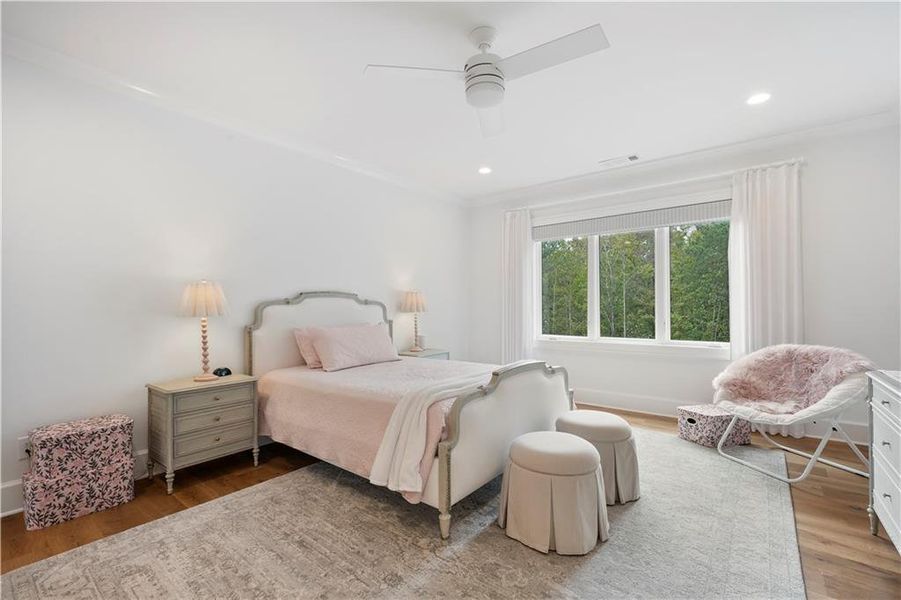 Furnished interior view inside a new home in , Alpharetta (Image 54).