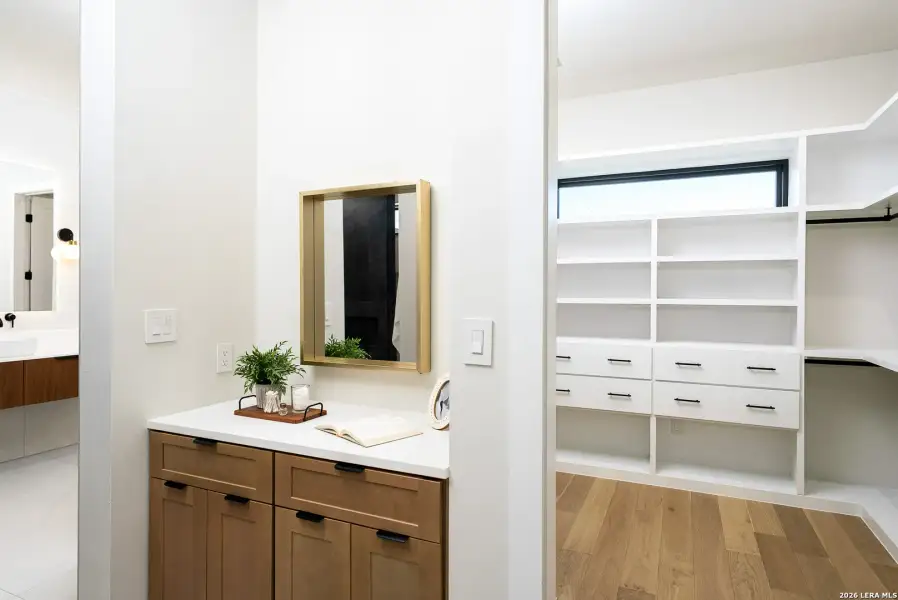 Furnished interior view inside a new home in , San Antonio (Image 64).