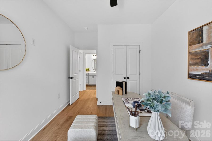 Furnished interior view inside a new home in , Charlotte (Image 23).