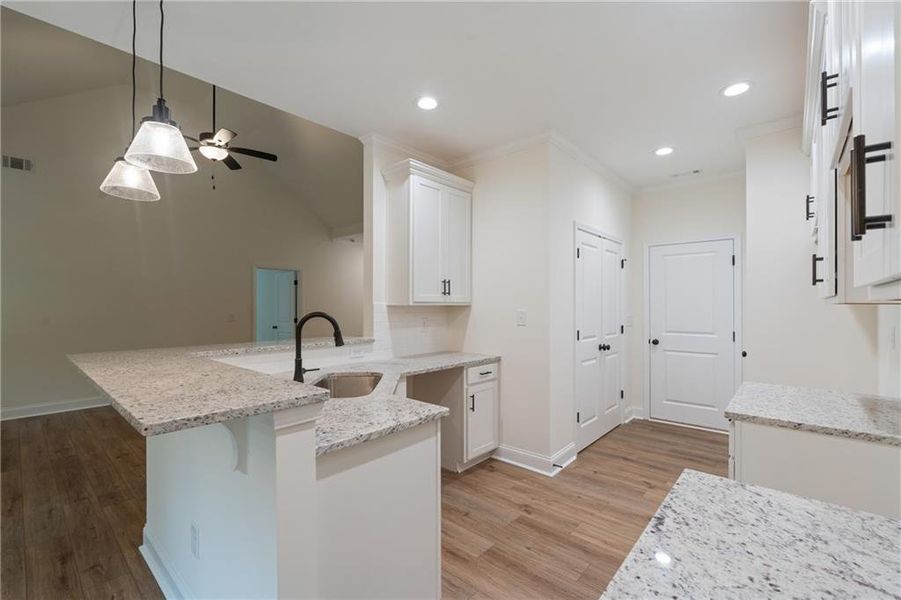 Furnished interior view inside a new home in , Rockmart (Image 8). Furnished interior view inside a new home in , Rockmart (Image 8).