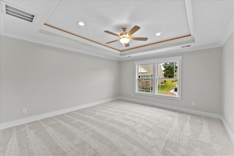 Representative unfurnished interior of a home built from the Emilia Elite by Enchanted Homes in Pointe Summit, Slater-Marietta (Image 41).