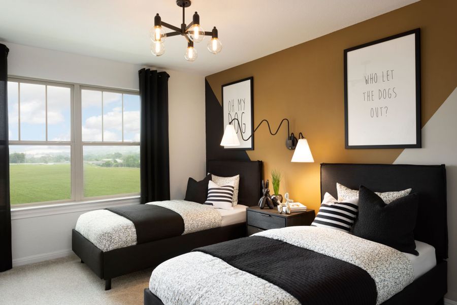 Furnished interior view inside a new home in Saddleback at Santa Rita Ranch, Liberty Hill (Image 5).