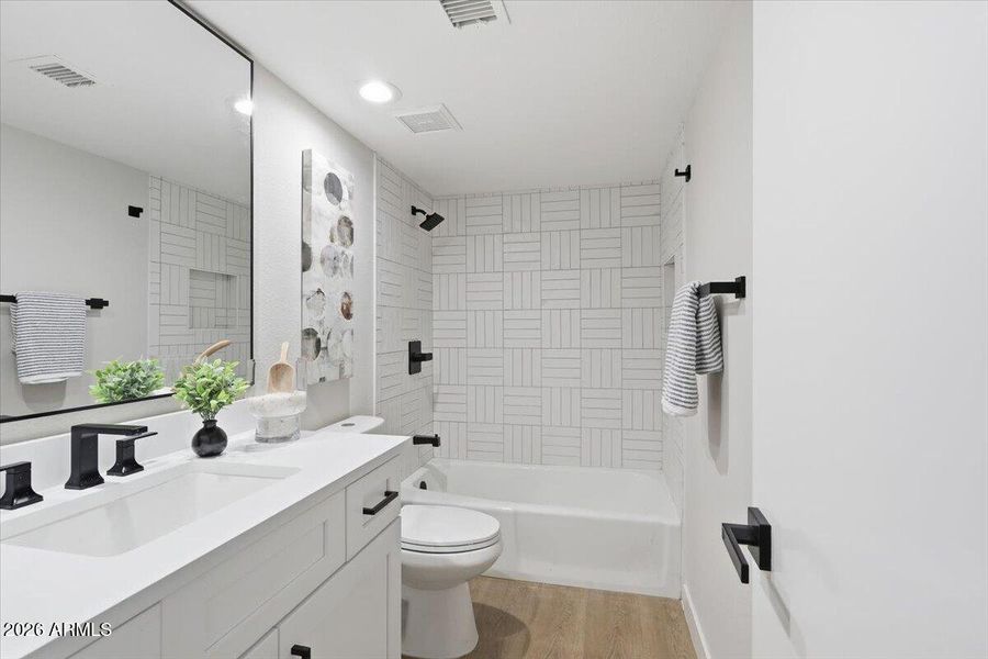 3rd bath in hallway 3rd bath in hallway