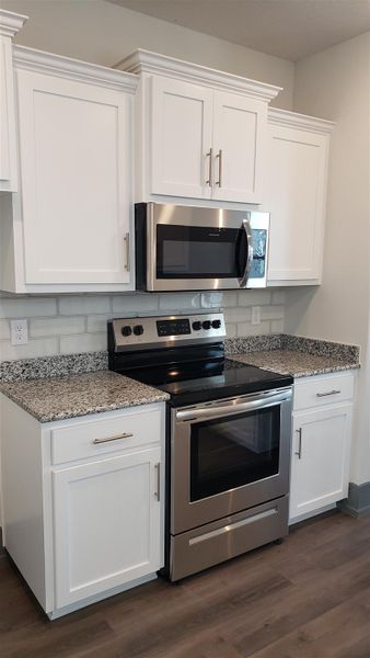 Representative furnished interior of a home built from the Plan 1808 by Adams Homes in Downtown Pensacola, Pensacola (Image 6).