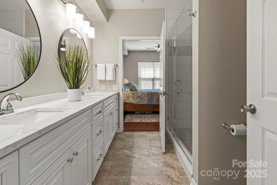 Furnished interior view inside a new home in , Charlotte (Image 13).