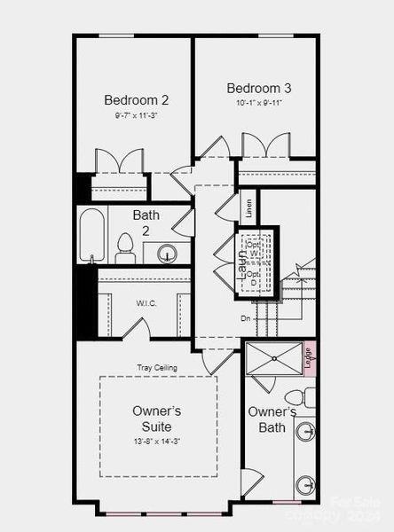 Structural options added include: fireplace in gathering room, ledge in owner's shower.