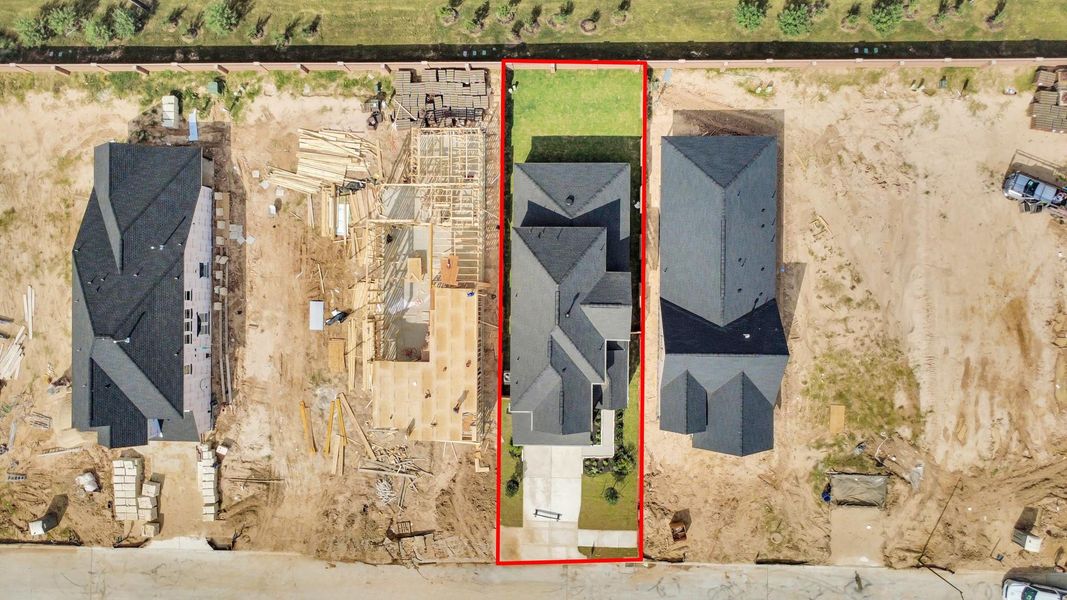 Site preparation for new homesites in Elyson, Katy (Image 25).