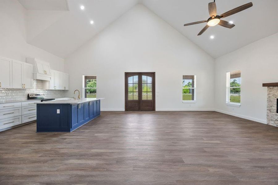 Spacious, unfurnished interior of a new home in , Rhome (Image 13). Spacious, unfurnished interior of a new home in , Rhome (Image 13).