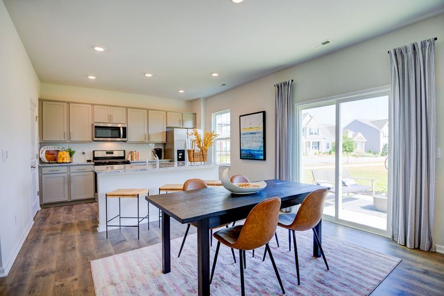 Representative furnished interior of a home built from the PENWELL by D.R. Horton in West New Bern, New Bern (Image 12).