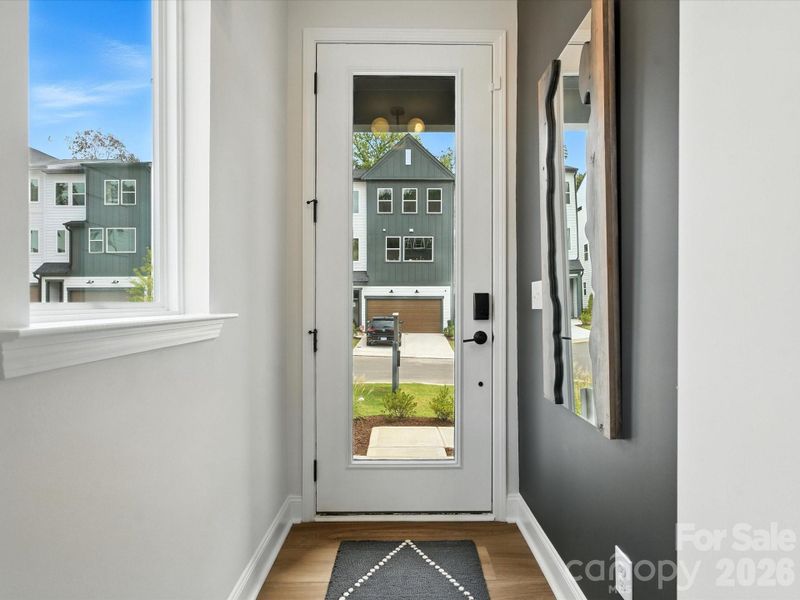 First Floor Front Entry with Bright Windows. *Model Photos | Actual Finishes, Structural Selections, and Orientation May Vary.