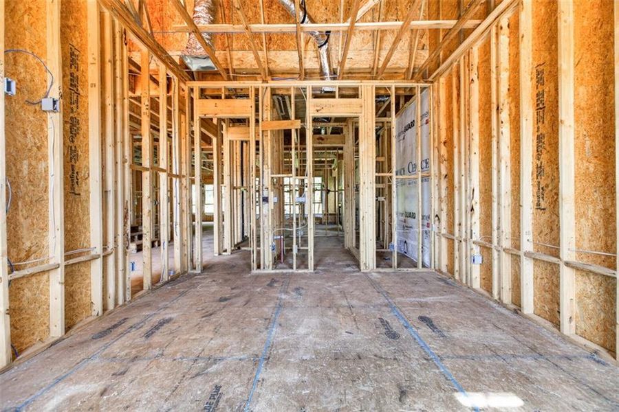 In-progress construction of a new home in , Statham, GA (Image 15).