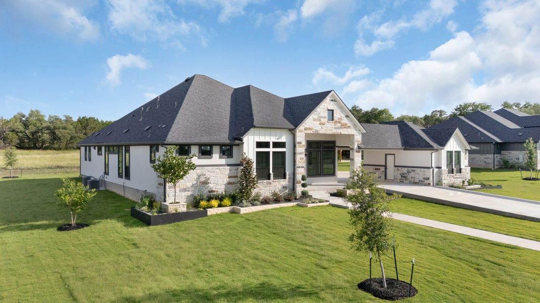 Front exterior of a home in the Feathergrass community, located in Florence, TX (Image 14).