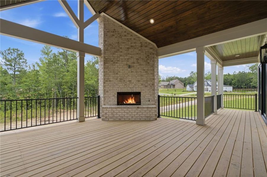 Exterior details and patio area of a home in , Newnan (Image 32). Exterior details and patio area of a home in , Newnan (Image 32).