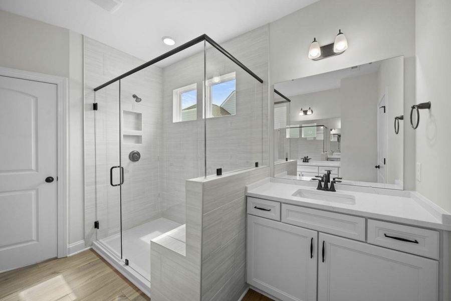 Furnished interior view inside a new home in Grove Park, Clemmons (Image 16).