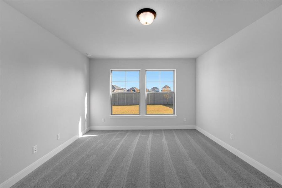 Spacious, unfurnished interior of a new home in Treeline, Justin (Image 39).