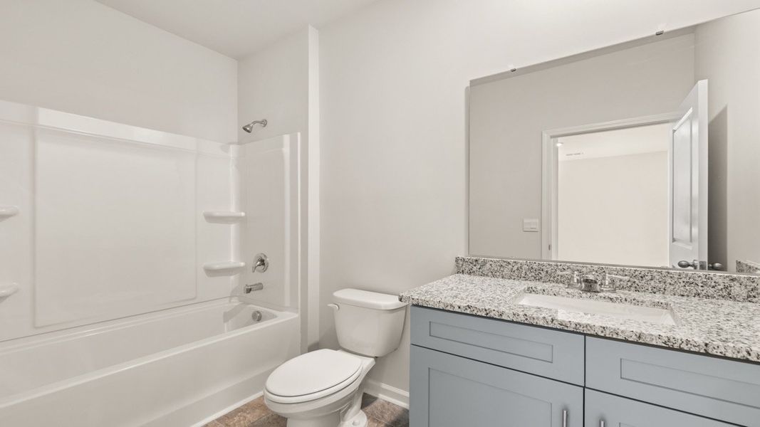 Furnished interior view inside a new home in Southwind Village, Evans (Image 8).