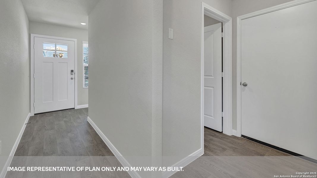 Spacious, unfurnished interior of a new home in Whisper South, San Marcos (Image 22).