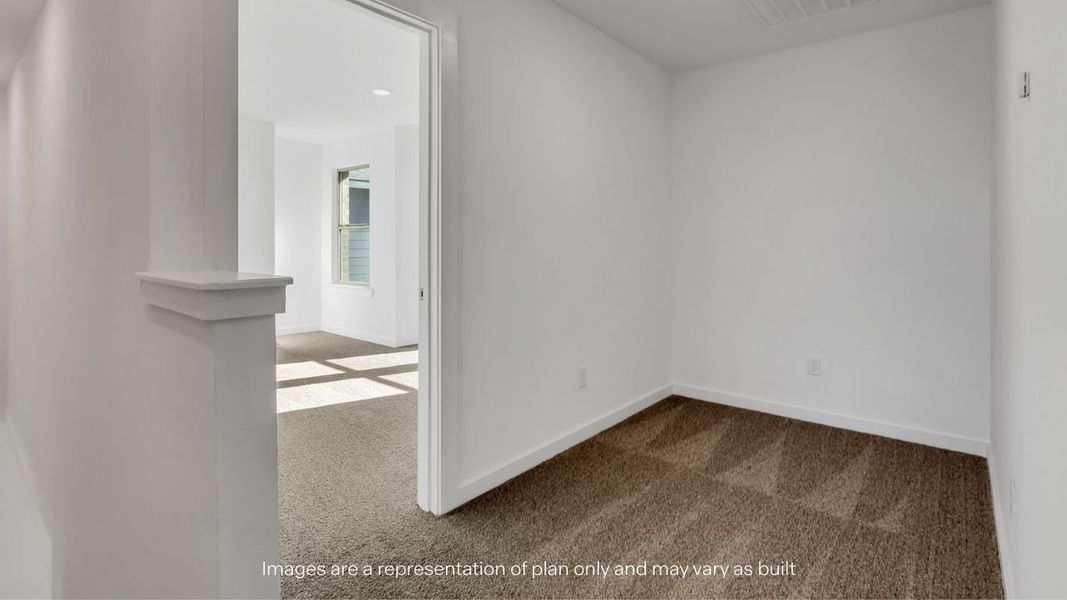 Spacious, unfurnished interior of a new home in Overlook West, Wolfforth (Image 13).