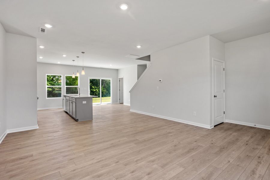 Spacious, unfurnished interior of a new home in Cambridge Reserve, Angier (Image 20). Spacious, unfurnished interior of a new home in Cambridge Reserve, Angier (Image 20).