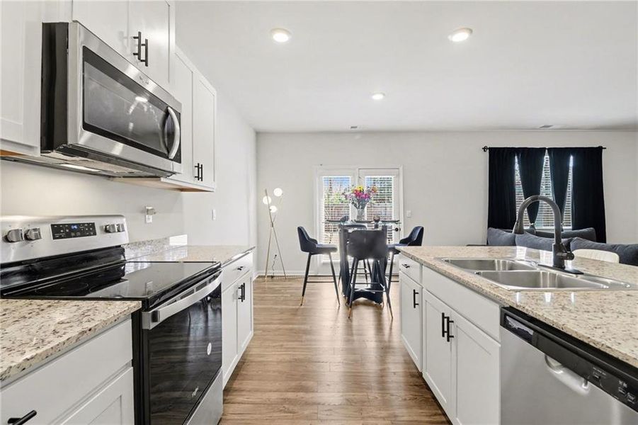 Furnished interior view inside a new home in , Dallas (Image 12). Furnished interior view inside a new home in , Dallas (Image 12).