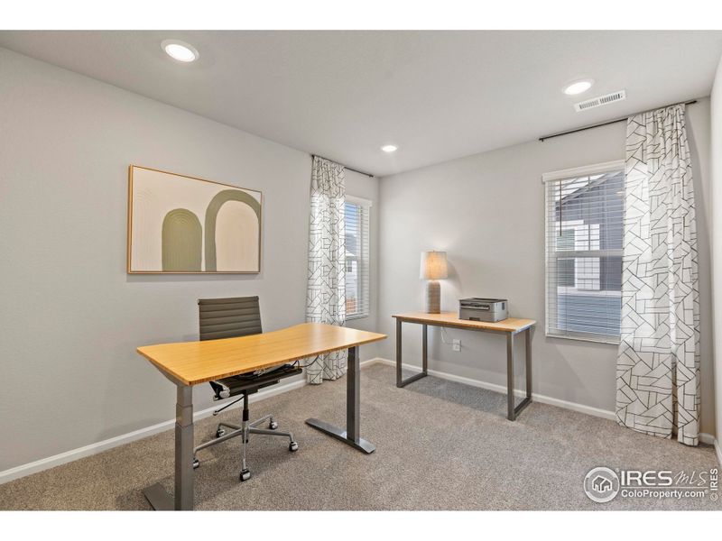 Furnished interior view inside a new home in , Berthoud (Image 17). Furnished interior view inside a new home in , Berthoud (Image 17).