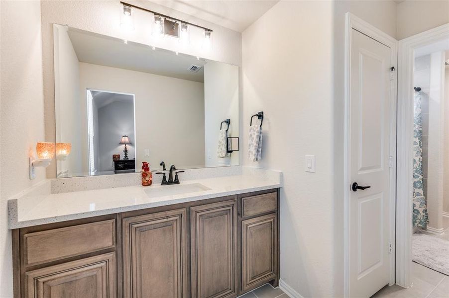 Furnished interior view inside a new home in Mockingbird Hills 60-65, Joshua (Image 26). Furnished interior view inside a new home in Mockingbird Hills 60-65, Joshua (Image 26).