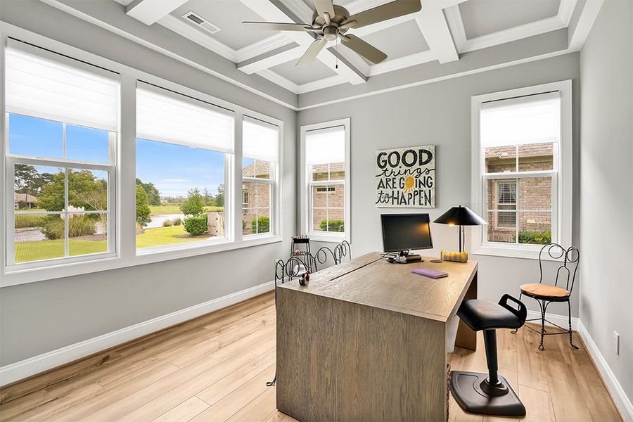 Bar Harbour II, Study