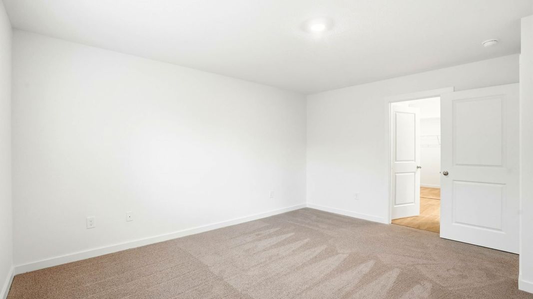 Representative unfurnished interior of a home built from the Manning by D.R. Horton in Highland View, Seymour (Image 14).