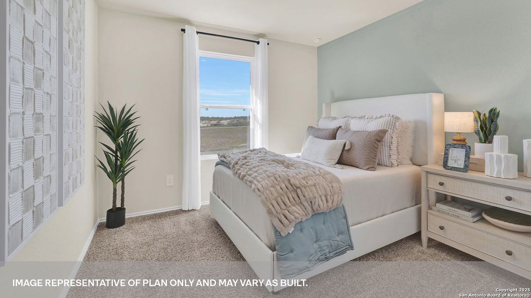 Furnished interior view inside a new home in Sunset Oaks, Maxwell (Image 20).