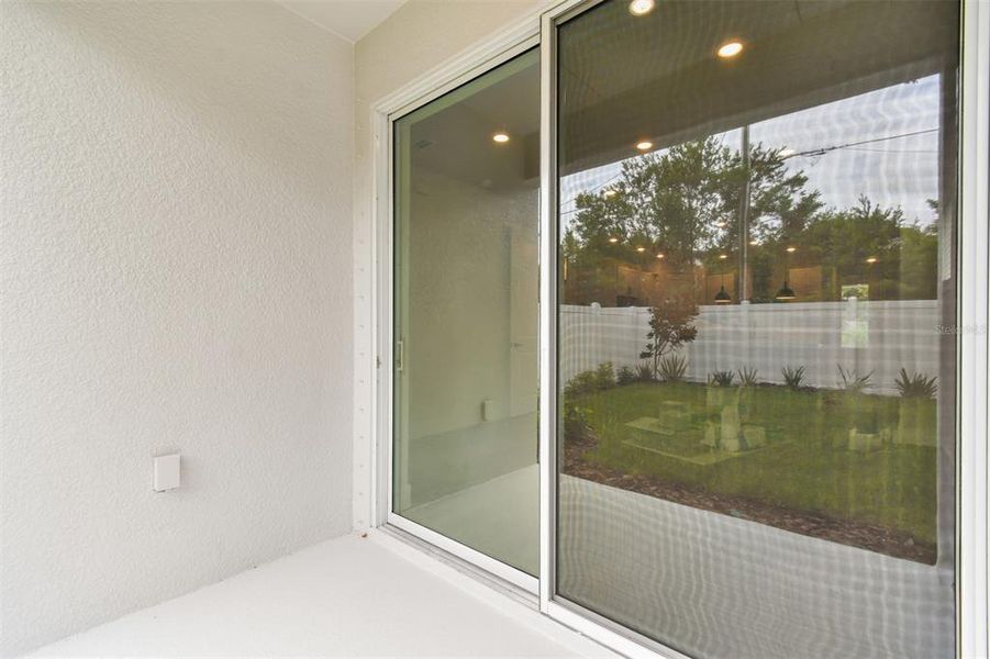 Exterior details and patio area of a home in , Tampa (Image 2). Exterior details and patio area of a home in , Tampa (Image 2).