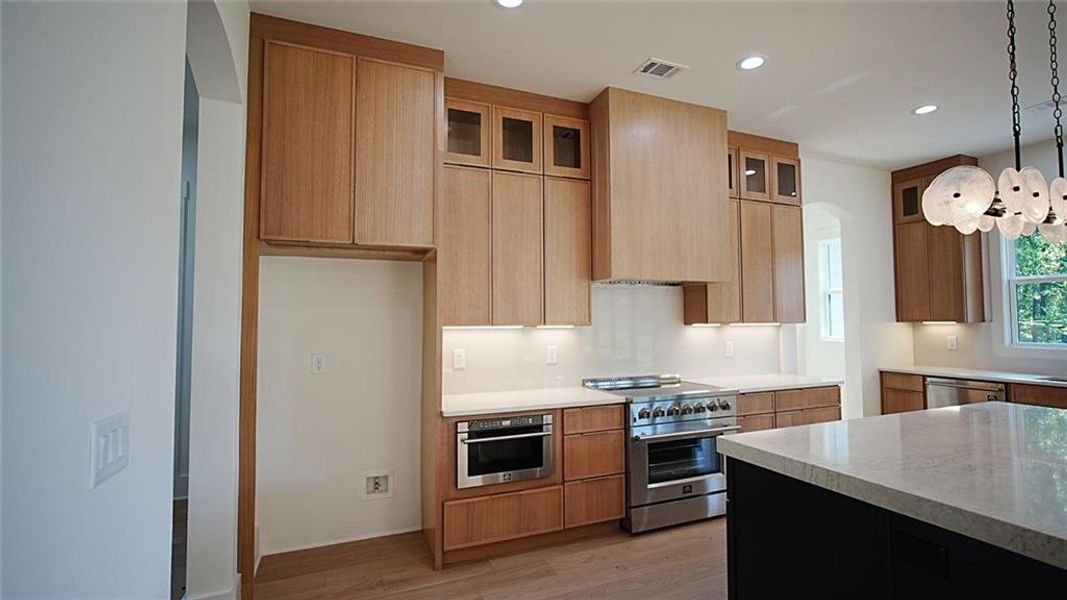Furnished interior view inside a new home in , Flowery Branch (Image 32).