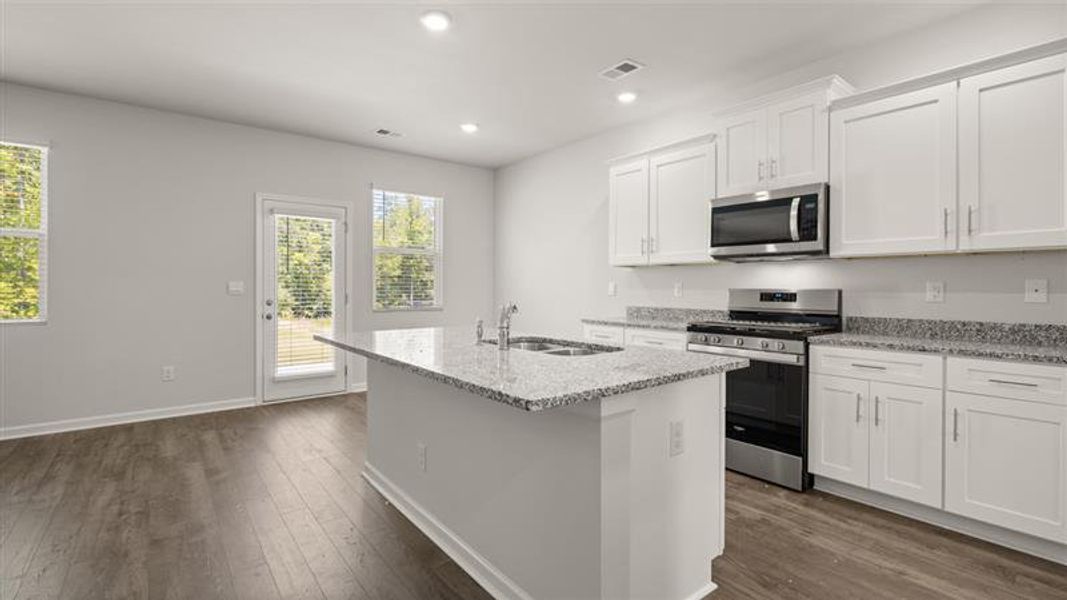 Furnished interior view inside a new home in Sherwood Manor, Atlanta (Image 3).