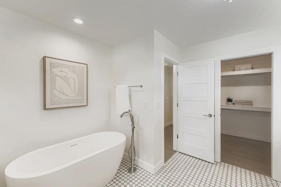 Furnished interior view inside a new home in , Denver (Image 14).