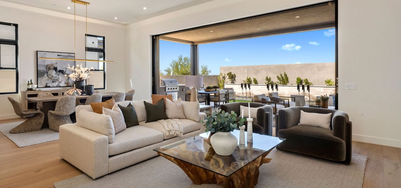 Furnished interior view inside a new home in Aura, Scottsdale (Image 6).