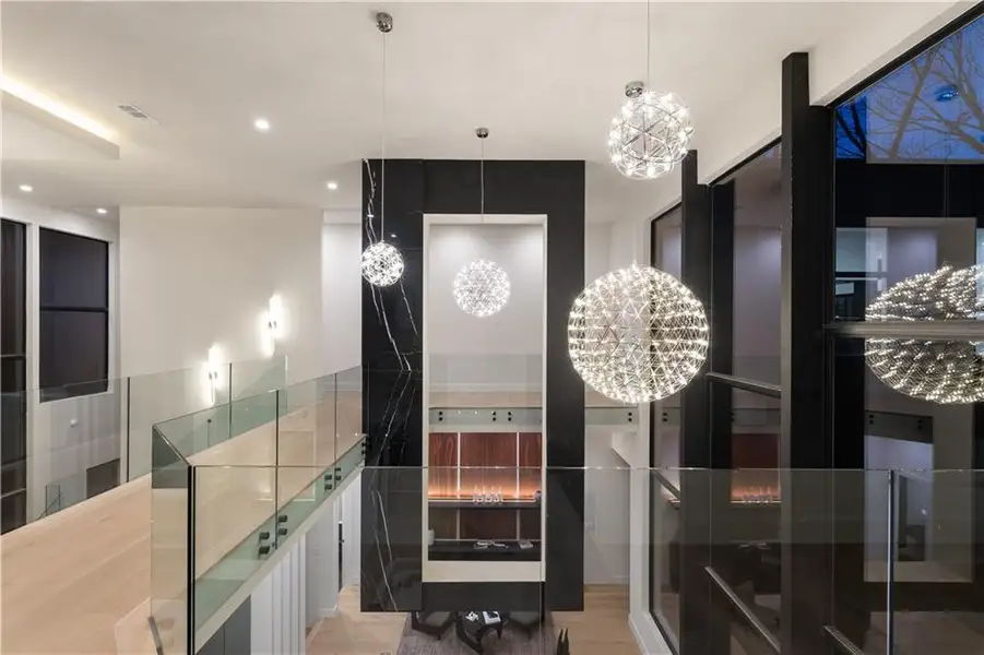 Furnished interior view inside a new home in , Atlanta (Image 3).