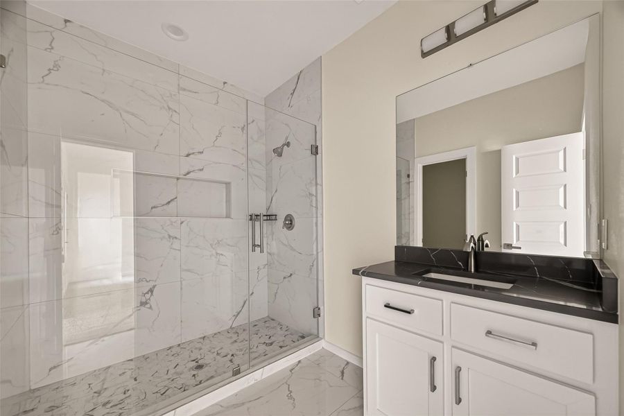 Furnished interior view inside a new home in , Houston (Image 6).