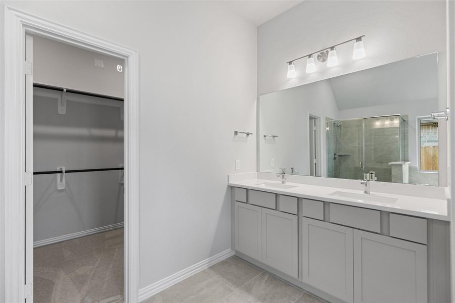 Furnished interior view inside a new home in Aldeana, Bonney (Image 11).