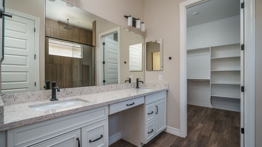 Furnished interior view inside a new home in Fairways in Victory at Verrado, Buckeye (Image 10).