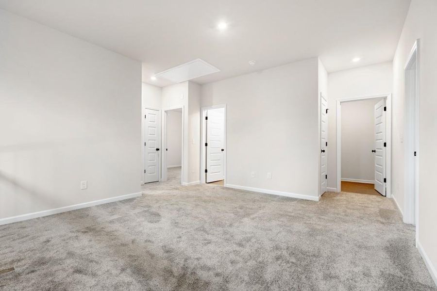 Spacious, unfurnished interior of a new home in Fair Oak, Calhoun (Image 28). Spacious, unfurnished interior of a new home in Fair Oak, Calhoun (Image 28).
