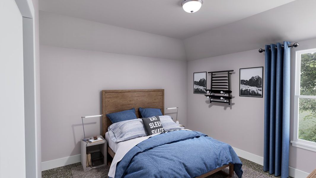 Representative furnished interior of a home built from the Logan by Tri Pointe Homes in Somerset Park, Rockwall (Image 12).