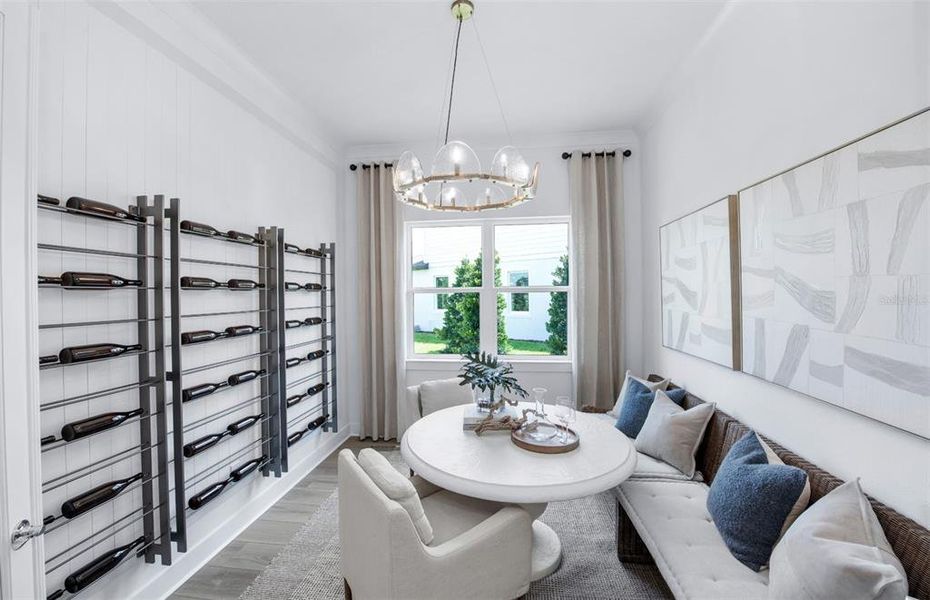 Furnished interior view inside a new home in Del Webb Sunchase, Parrish (Image 6).