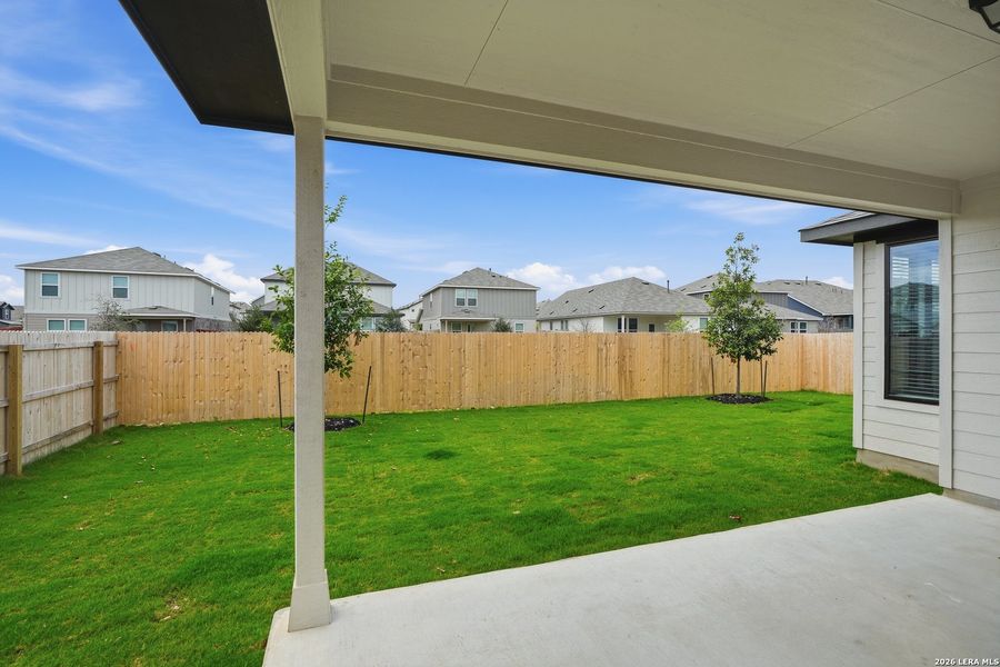 Exterior details and patio area of a home in Bison Ridge, San Antonio (Image 2). Exterior details and patio area of a home in Bison Ridge, San Antonio (Image 2).