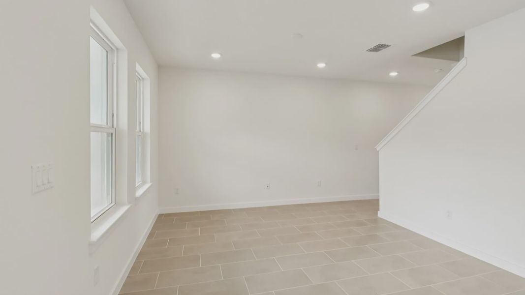 Furnished interior view inside a new home in Cyrene at Harmony, St. Cloud (Image 8).