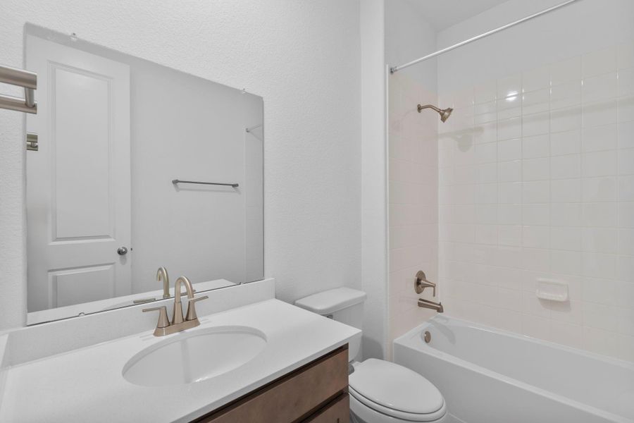 Furnished interior view inside a new home in Austin Point, Richmond (Image 15).